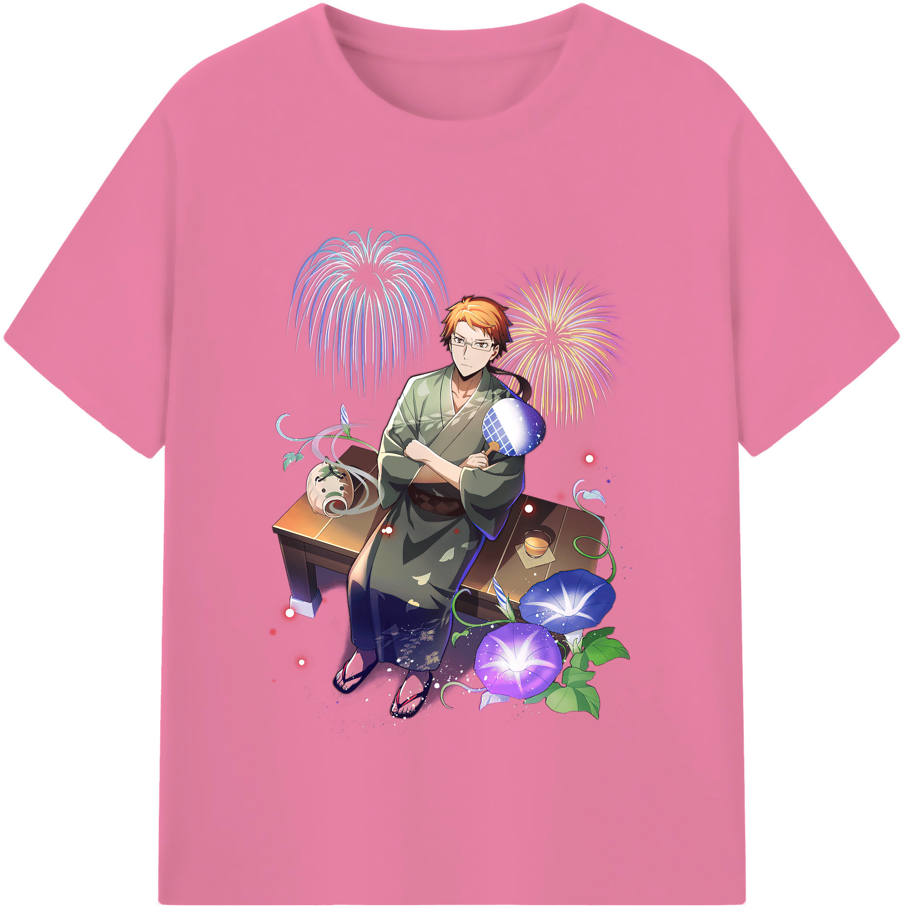 （画像用） 文豪ストレイドッグス Bungo Stray Dogs 綿100％半袖Tシャツ（フロントプリント）